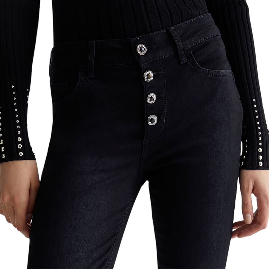 Jeans skinny con bottoni Liu Jo | UF4054D461488000